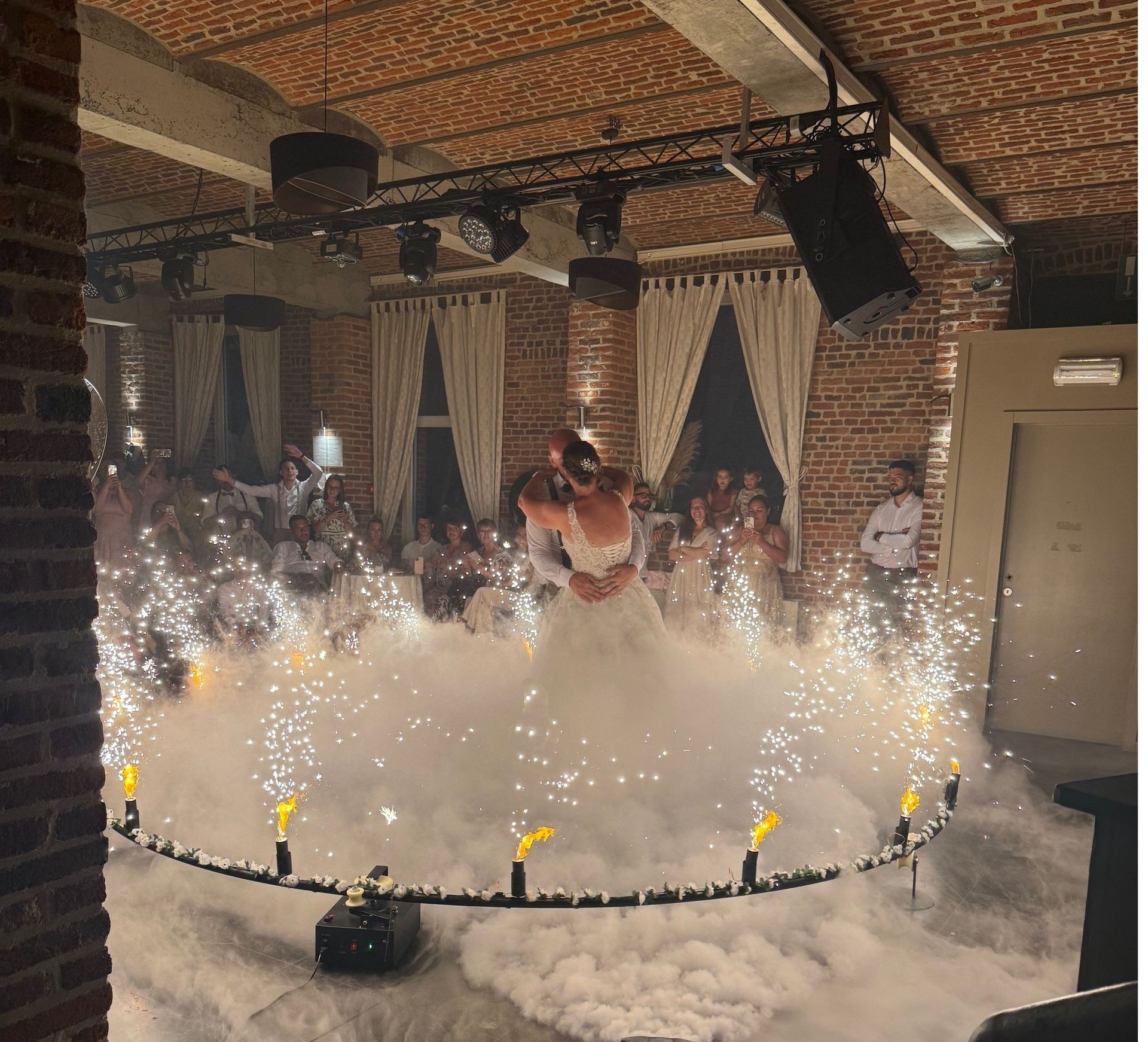 Cercle d'étincelles